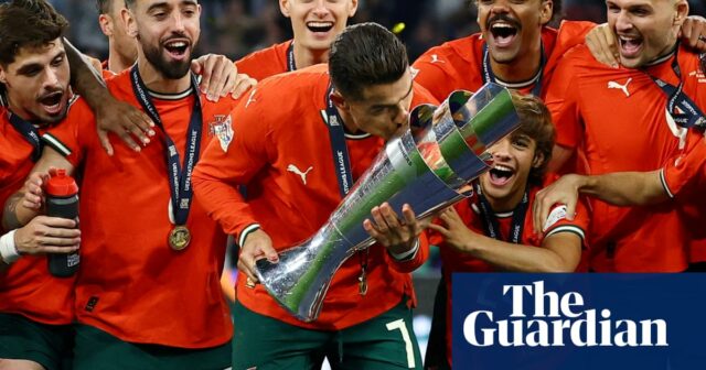Portugalské umývadlo v Španielsku v priamom kope, aby vyhrali ligu národov | Liga národa

