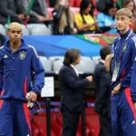 Portugalsko vs. Španielsko - Liga národov: Živé skóre, tímové správy a aktualizácie, ako napríklad Cristiano Ronaldo a Lamin Yamal, zodpovedajú prvýkrát