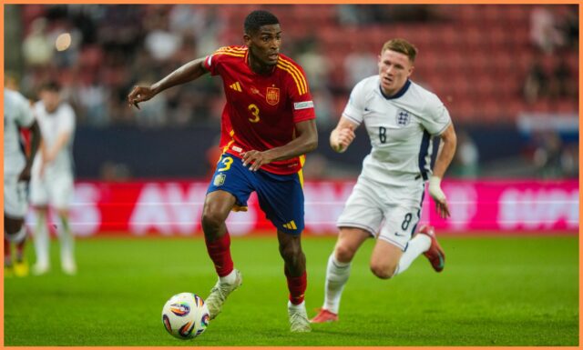 Christian Mosquera oslavuje cieľ pre Valencia