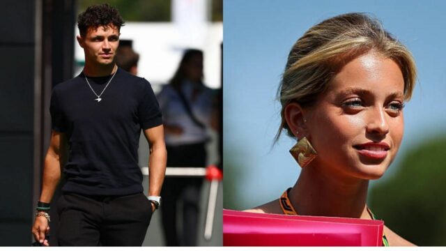 Priateľka Lando Norris, Margarida Corceiro, robí módne vyhlásenie v úžasnom bielom plavke


