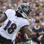 Prijímač NFL Diontae Johnson prelomí ticho na zavesení chladného počasia Ravens