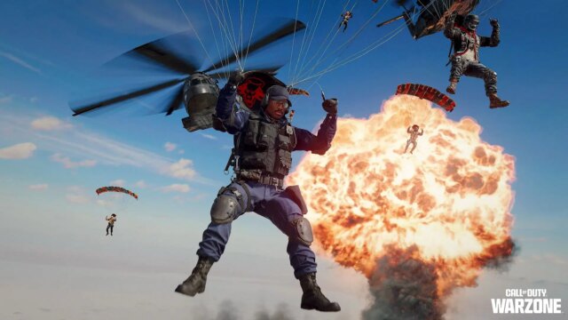 Prispôsobenie padákov bolo zakázané vo Warzone Season 4

