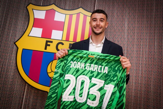 Joan Garcia podpíše svoju barcelonskú zmluvu.