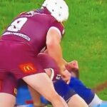 Harry Grant vymazal žiadne nevhodné správanie po tom, čo sa zdalo, že dáva Nathanovi Clearymu Wedgie Wedgie počas strednej hry II.