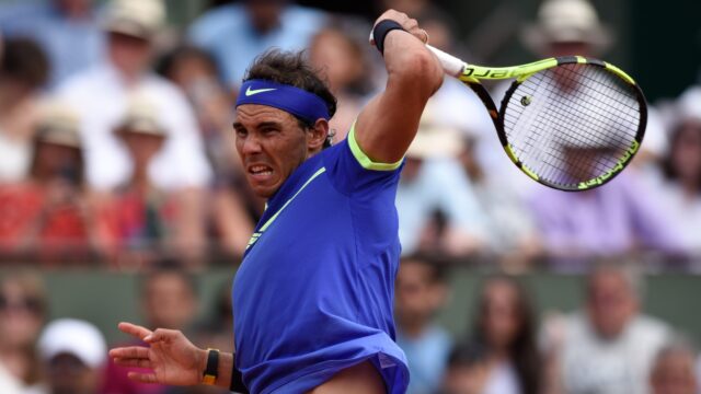 Rafa Nadal Rocket History Smash Smash rekordný poplatok po víťazstve French Open Triumph

