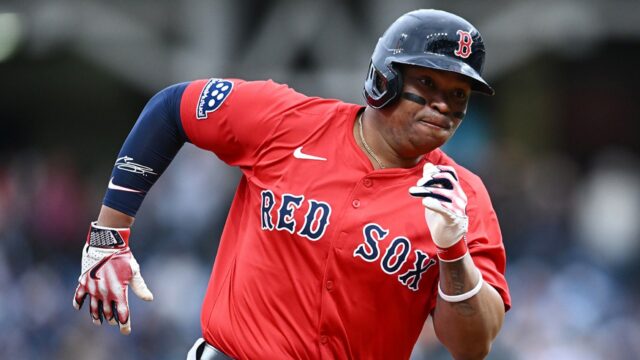 Red Sox Great David Ortiz hovorí o obchode Rafael Devers

