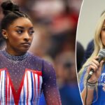 Riley Gaines hovorí, že Simone Biles „ovplyvnila“ povesť v „Tweetoch“