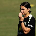 Sam Kerr (vzdelávacie vzdelávanie s Matildasom v apríli), vracajúc sa do zlata, aby spolupracoval s národnou stranou a ohromil svojich fanúšikov.