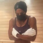 Serena Williams/Instagram Serena Williams Braves prechladne pre kryoterapiu