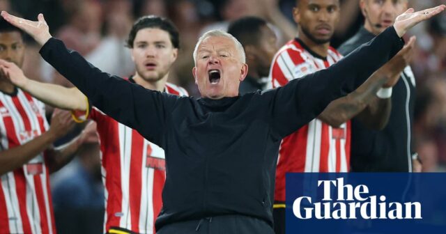 Sheffield United zostavil Rubén Sellés, aby si vzal Chrisa Wildera ako manažéra | Sheffield United

