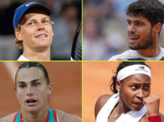 Je odhalený úplný zoznam mien, ktoré požadujú odmeny French Open Sinner, Alcaraz, Sabalenka, Djokovic, Nadal, Serena, Azarenka
