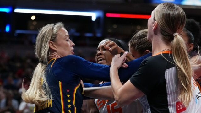 Sophie Cunningham zabuchne wnba za to, že nechránil Caitlin Clark


