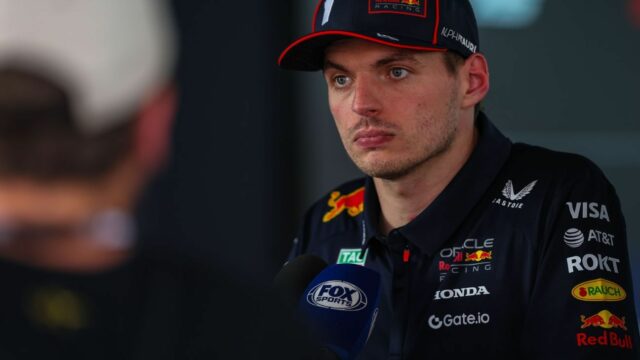 Španielsky GP: Max Verstappen Jeden trestný bod zo zákazu rasy po konflikte Georga Russela

