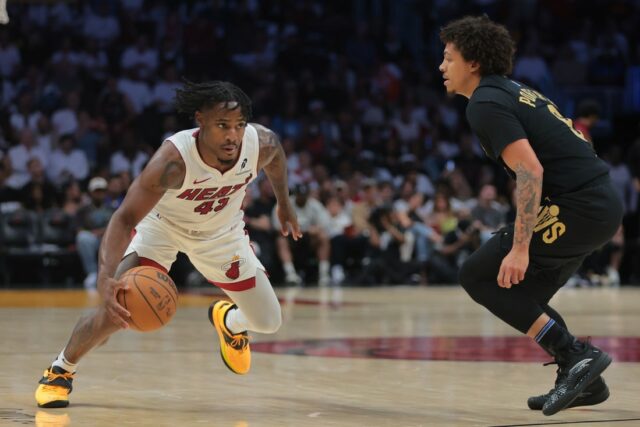 NBA: Playoffs-Cleveland Cavaliers Miami Heat