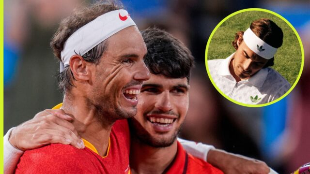 Stefanos Tsitsipas, Carlos Alcaraz'ın Carlos Alcaraz's Clay dáva slušné, či porazil „Prime Rafael Nadal

