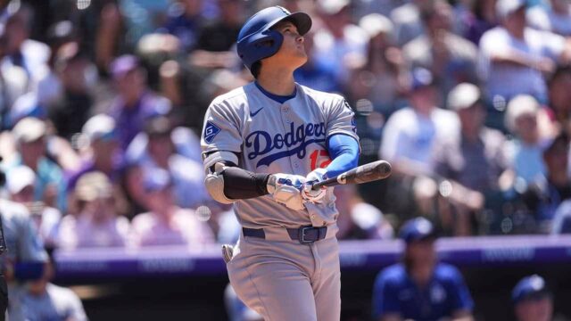 Súťaže Shohei Ohtani Willie Mays 'Historical Thuis Run a Triple Feat

