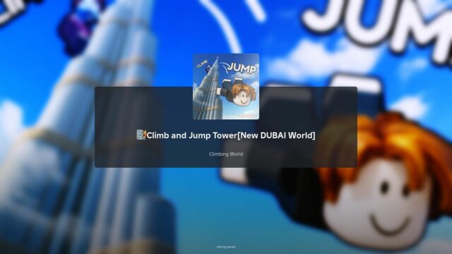 Požiadavka odomknutia sveta v Dubaji (obrázok cez Roblox)