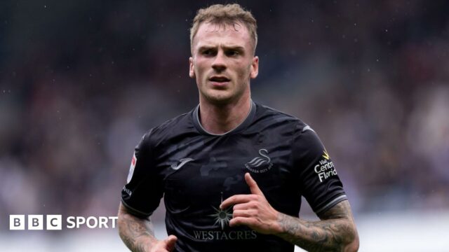 Josh Tymon in action last season 