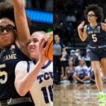TCU Transfer Olivia Miles „vďačný“ po odchode od Notre Dame de Hannah Hidalgo