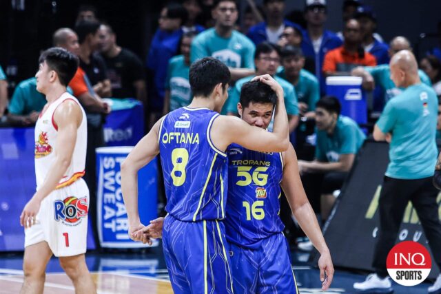 TNT Calvin Ophtana rr Pogoy PBA Semifinals Game 1 vs Rain alebo Shine