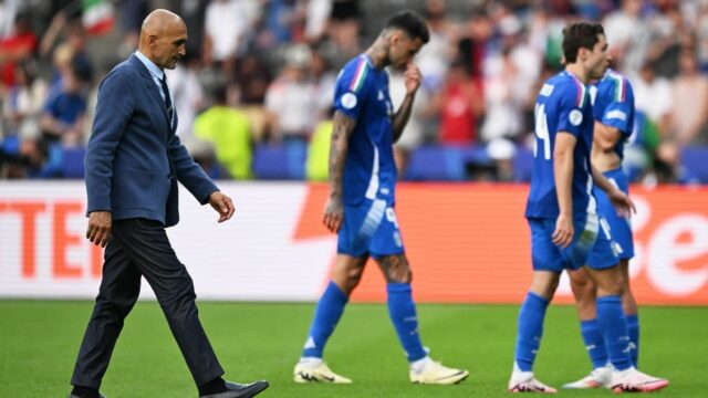Taliansko Tréner Luciano Spalletti po porážke v Nórsku


