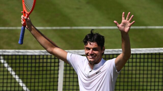 Taylor Fritz Seals zvyšuje skvelé hodnotenie ako skvelé hodnotenie, Djokovic, Draper Looms on Wimbledon

