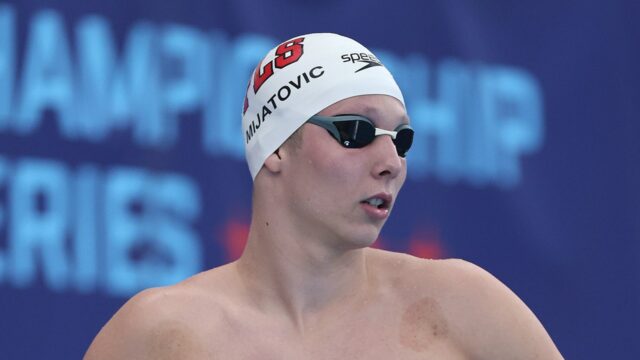 Teenage plávanie Luka Mijatovic prelomí rekord Phelps na amerických majstrovstvách

