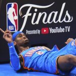 Shai Gilgeous-Alexander OKC Thunder porazil Indiana Pacers NBA Final Game 2