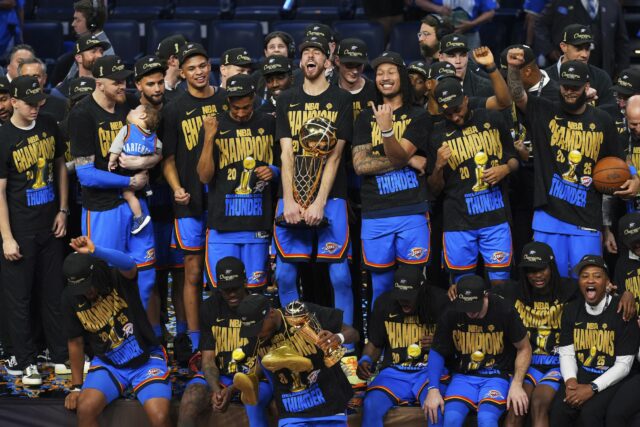 Oklahoma City Thunder NBA titulná hra 7