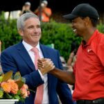 Tiger Wood je nadšený z PGA Tour Future, zatiaľ čo Jay Monahan oznamuje východ