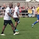 Yakubu a Jermaine Beckford sa v sobotu zúčastnili legendy Premier League proti írskemu tímu Village Ayfield United