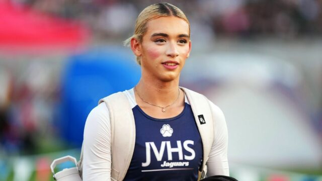 Trans Athlete AB Hernandez vyhrá 2 podujatia Kalifornia HS Skike

