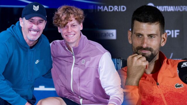 Sinner na otvorenom francúzskom tenisovom turnaji. Roland -Garros 2025. - (Zdroj: Getty)