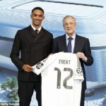 26-ročný Alexander-Arnold prevzal tím číslo 12 a je jednoducho známy ako Trent