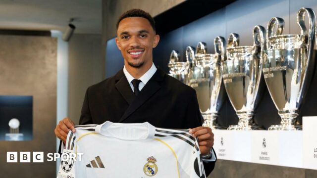 Real Madrid right-back Trent Alexander-Arnold