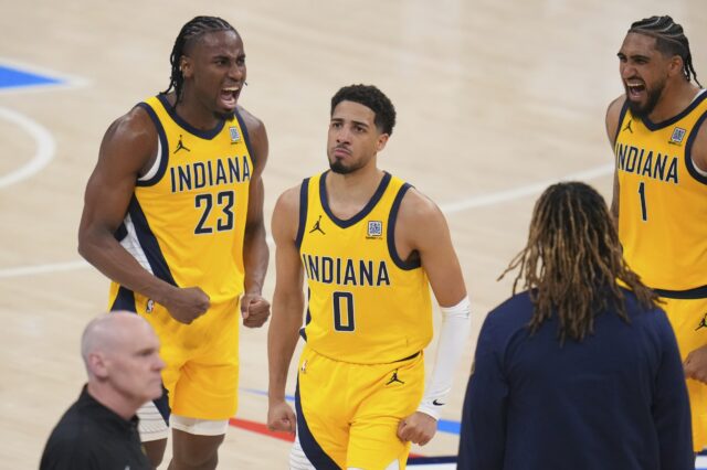 Tyrese Haliburton Pacers porazil hru Thunder 1 NBA Game