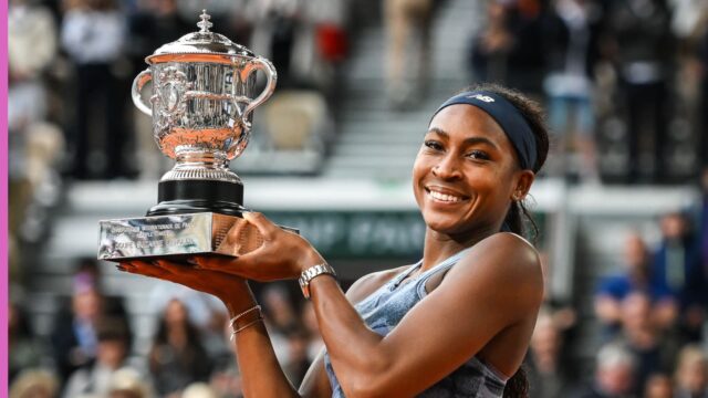 Ustanovenie Coco na pripojenie k zoznamu peňazí z elitných cien po víťazstve French Open Victory

