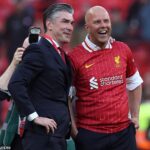 Richard Hughes (vľavo) mal za úlohu nájsť muža, aby nahradil Jurgen Klopp v Liverpoole.