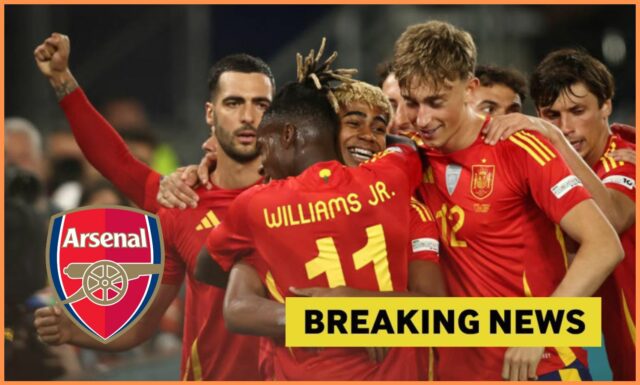 Nico Williams v akcii pre Atlético Bilbao