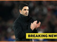 Arsenal zvažuje vyslanie obrancu Mylesa Lewisa-Skellyho na hosťovanie Viktor Gyokees oslavuje športové skóre