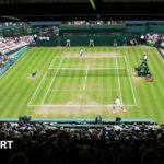 Pohľad na stredný súd vo Wimbledone