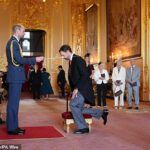 Vstaň, pane Gareth! Bývalý anglický šéf Southgate vezme od princa Williamsa do hradu Windsor pre Knights za služby po troch levových správa