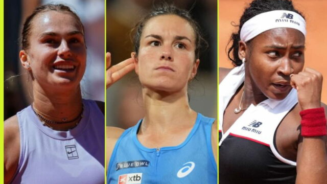 Výhercovia hodnotenia WTA a porazení sú otvorení francúzštine

