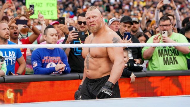 WWE náhle zanecháva veľký odkaz na Brock Lesnar tesne pred 2025 šampiónmi v noci 

