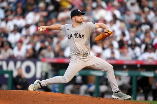 MLB: New York Yankees v Los Angeles Angels