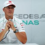 Michael Schumacher z Nemecka a GP Mercedes, počas kvalifikácie pre brazílsku Grand Prix Formula One v roku 2012 - Zdroj: Getty