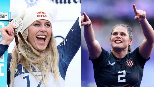 Screengrab komentára Lindsey Vonn k Maherovej publikácii (zdroj obrázka: Instagram Ilona Maher's Instagram)