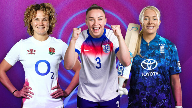 Sarah Glenn, Ellie Kildunne a Niamh Charles sa zameriavajú na veľký úspech Anglicka v krikete, ragby a futbale