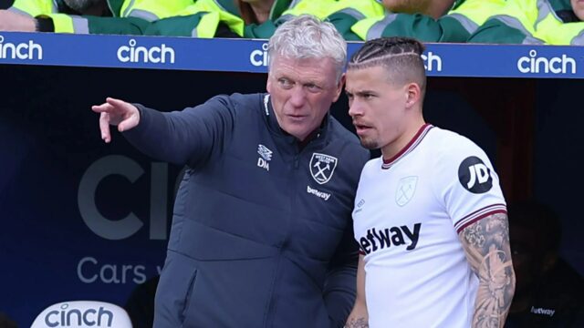 Kalvin Phillips sa objavil 10 vystúpení pre West Ham počas jeho úverových tyčiniek od roku 2024
