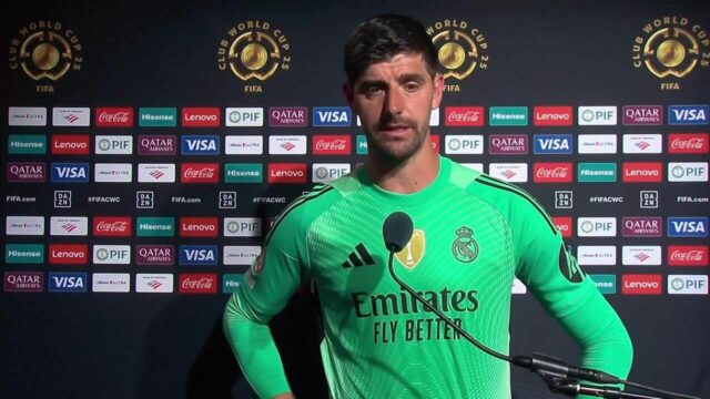 Courtois po príťažlivosti Real Madrid s Al-Hilal.